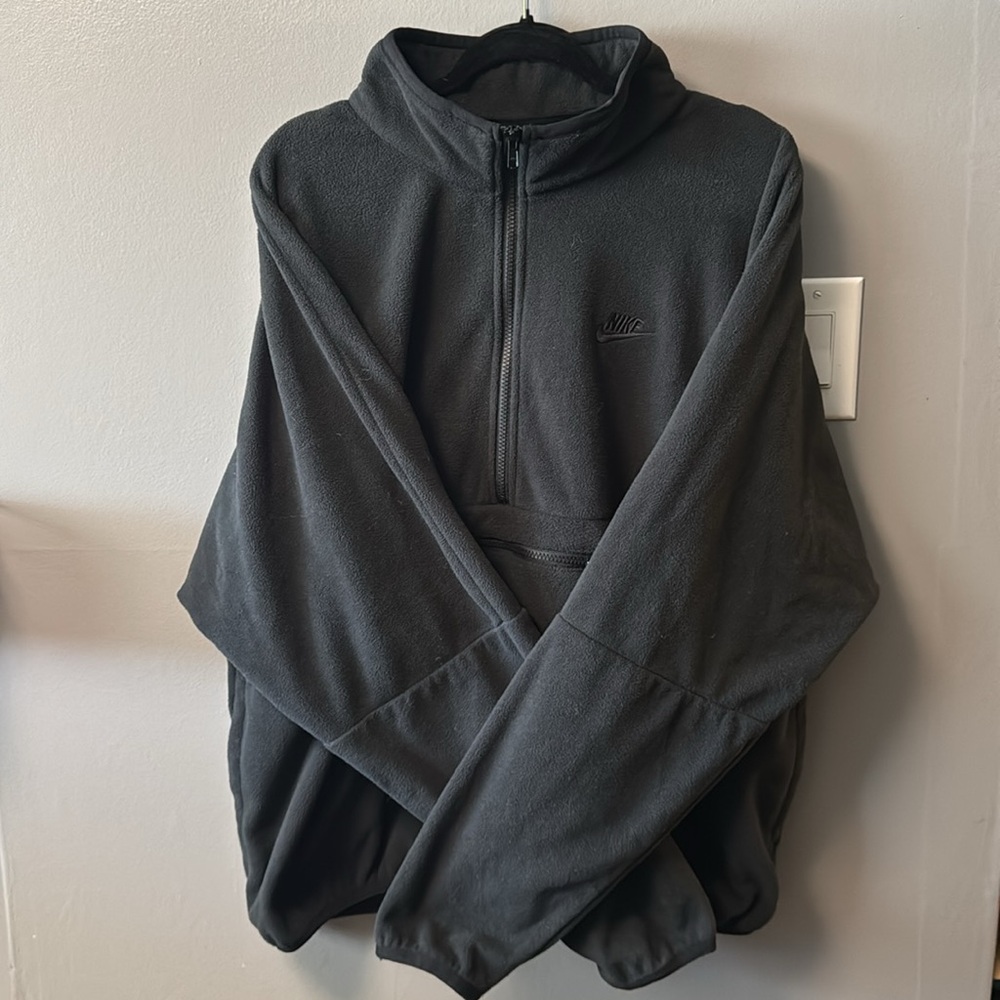 NIKE QUARTER ZIP FLEECE PULL OVER
